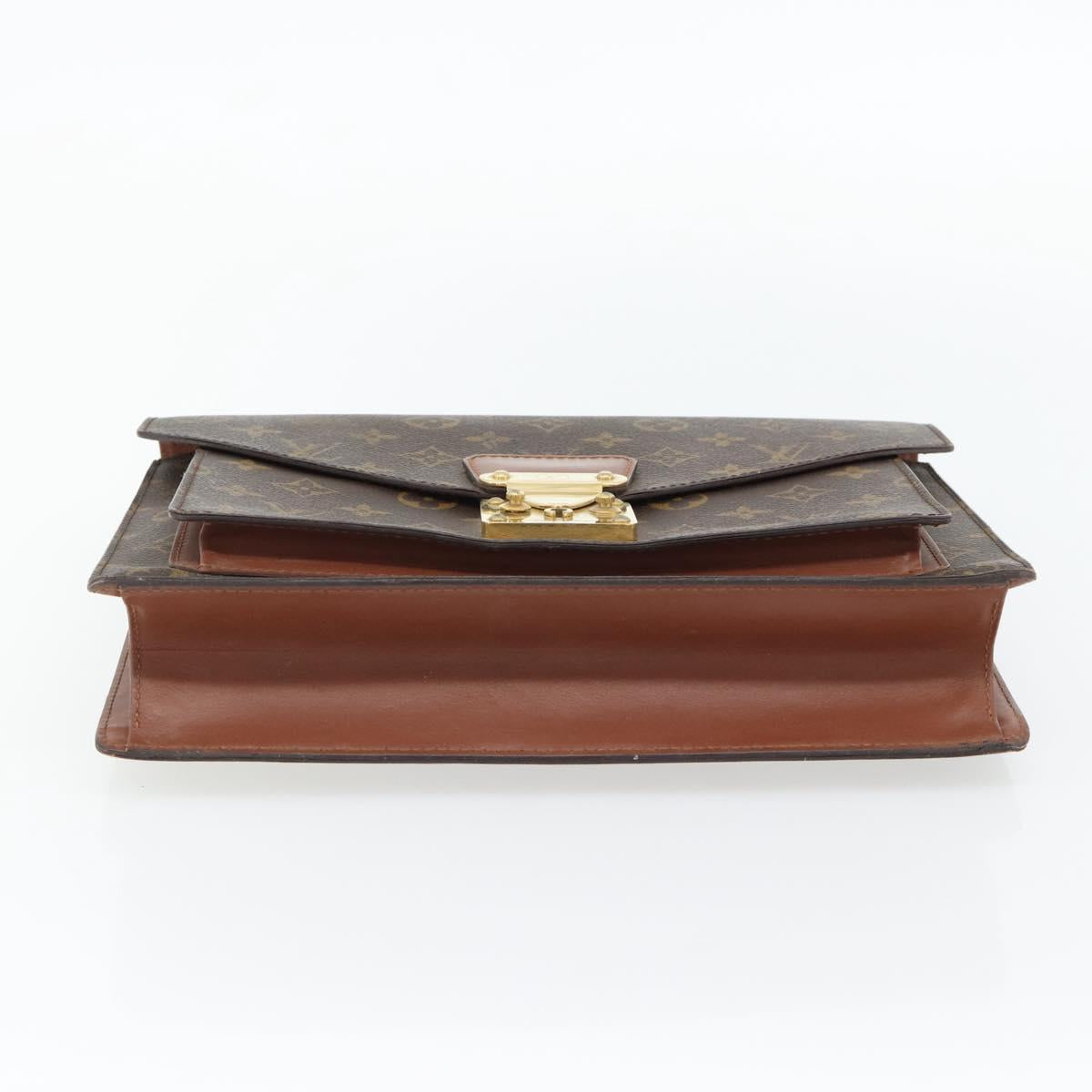 LOUIS VUITTON Monogram Monceau 28 Hand Bag M51185 LV Auth 181124