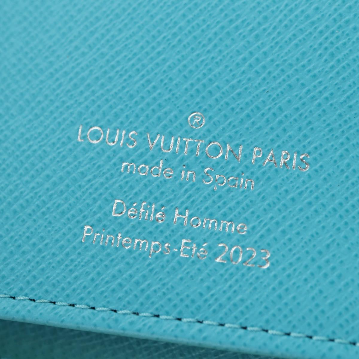 LOUIS VUITTON Playground Zippy Wallet Vertical Wallet Yellow M82005 Auth 181139M