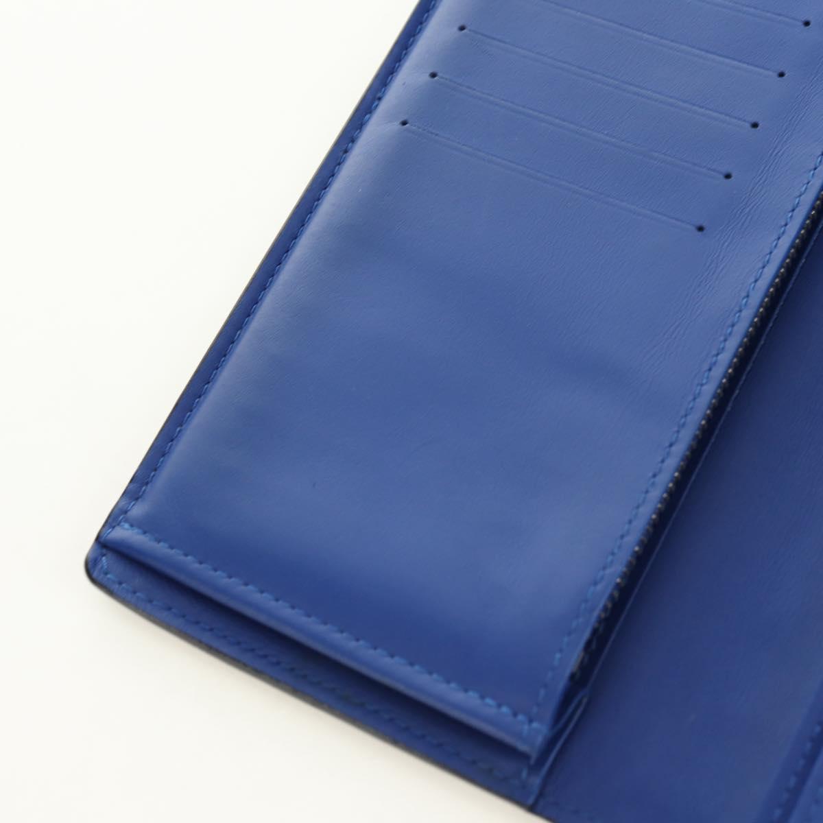LOUIS VUITTON Taurillon Illusion Portefeuille Plaza Wallet M81255 Auth 181140M
