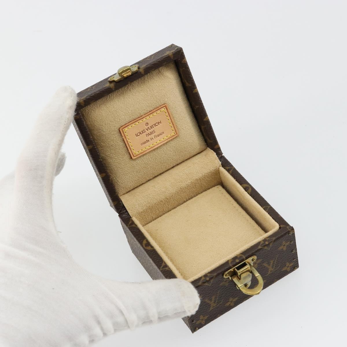 LOUIS VUITTON Monogram Eccrine Declaration Jewelry Box M21010 LV Auth 181141V