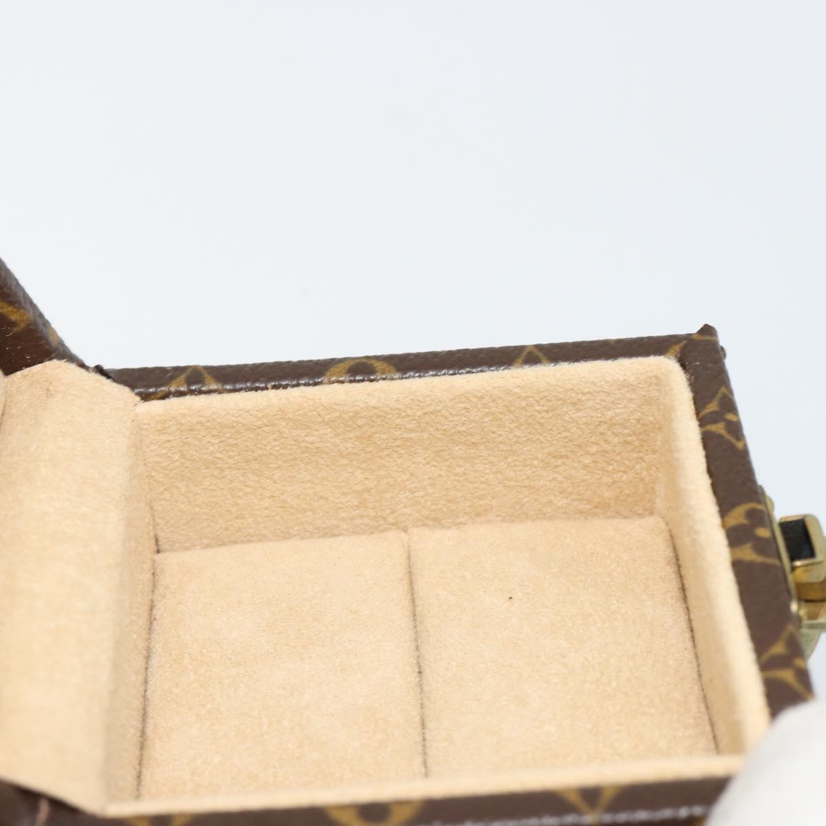 LOUIS VUITTON Monogram Eccrine Declaration Jewelry Box M21010 LV Auth 181141V