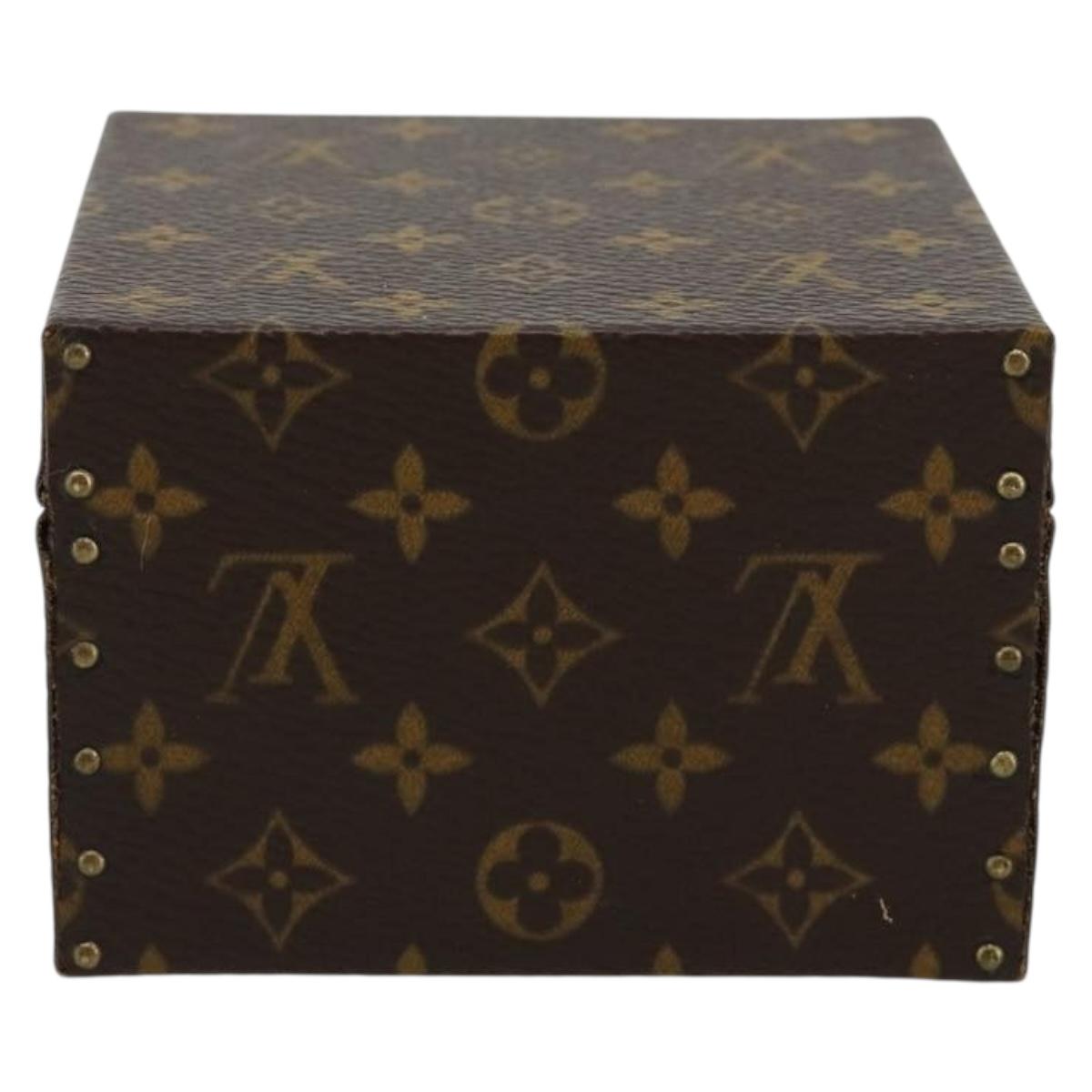 LOUIS VUITTON Monogram Eccrine Declaration Jewelry Box M21010 LV Auth 181141V