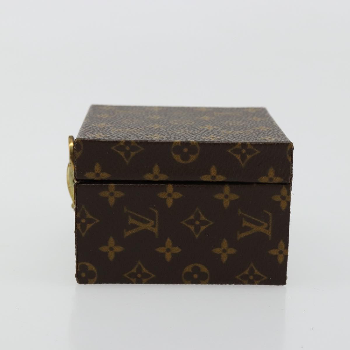 LOUIS VUITTON Monogram Eccrine Declaration Jewelry Box M21010 LV Auth 181141V