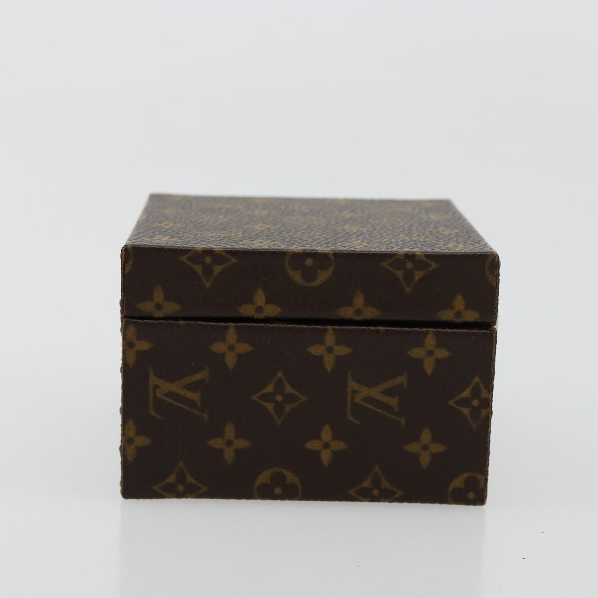 LOUIS VUITTON Monogram Eccrine Declaration Jewelry Box M21010 LV Auth 181141V