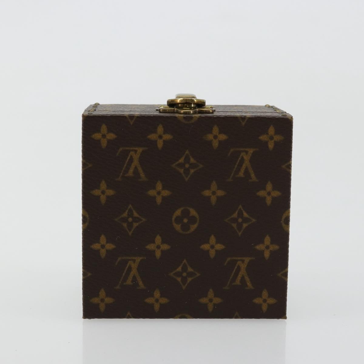 LOUIS VUITTON Monogram Eccrine Declaration Jewelry Box M21010 LV Auth 181141V