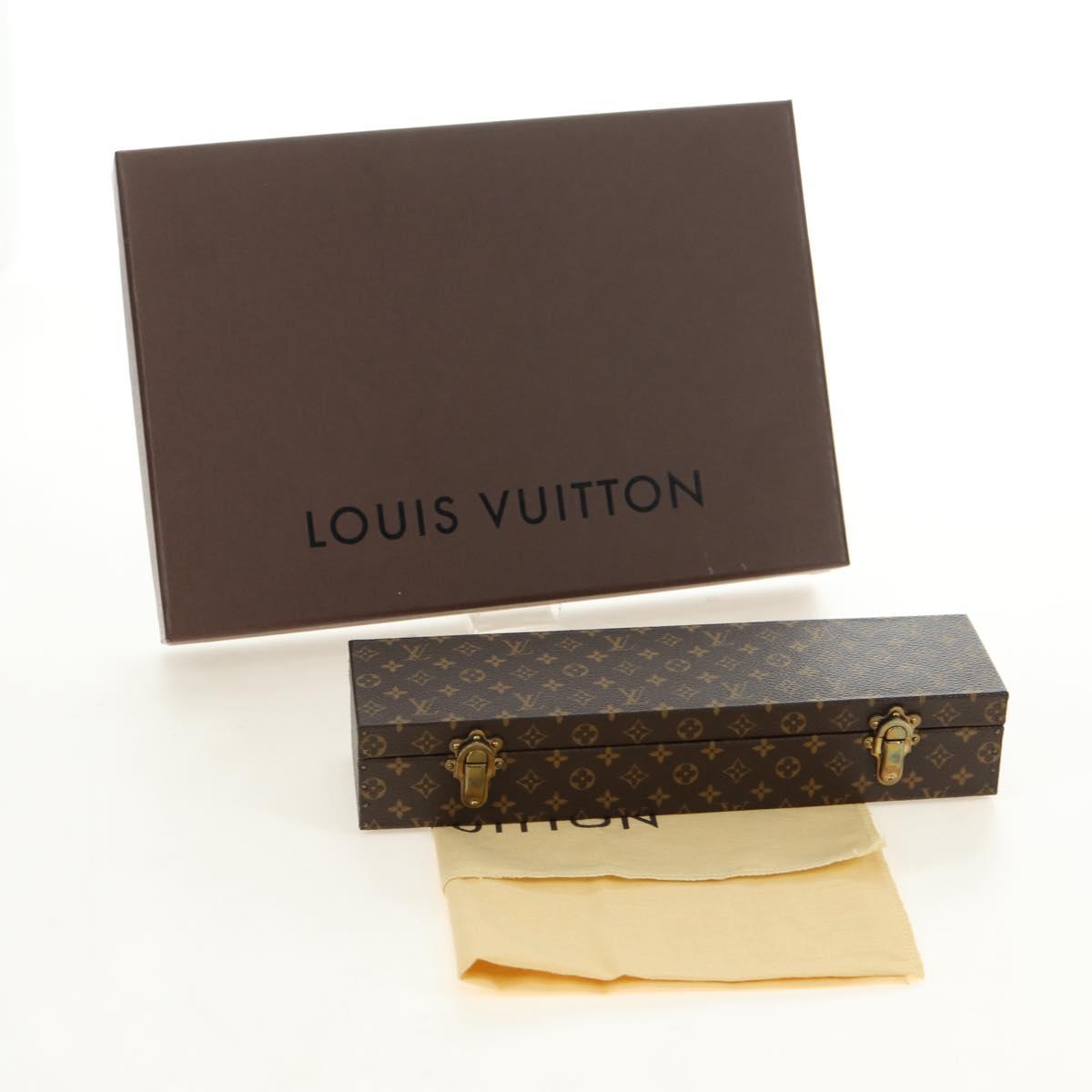LOUIS VUITTON Monogram Jewelry case Jewelry Box LV Auth 181142SAV