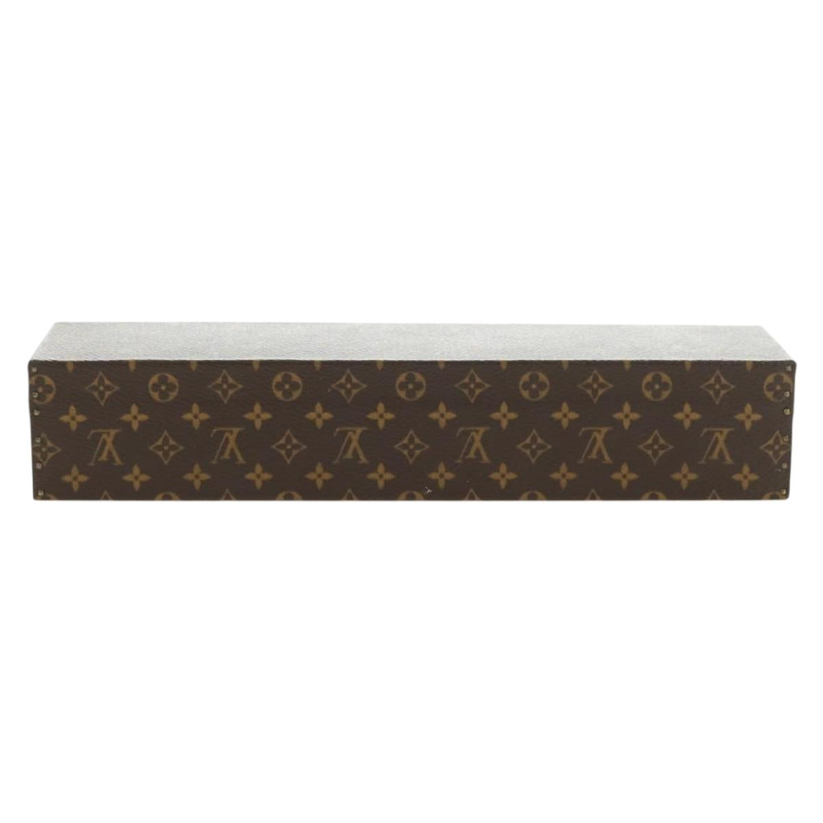 LOUIS VUITTON Monogram Jewelry case Jewelry Box LV Auth 181142SAV