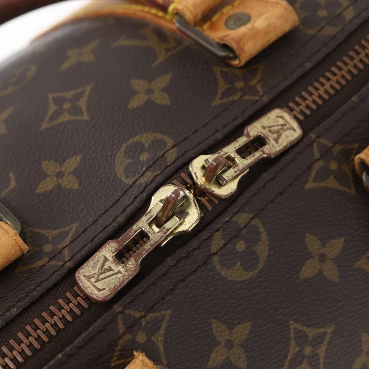 LOUIS VUITTON Monogram Keepall 45 Boston Bag M41428 LV Auth 181144