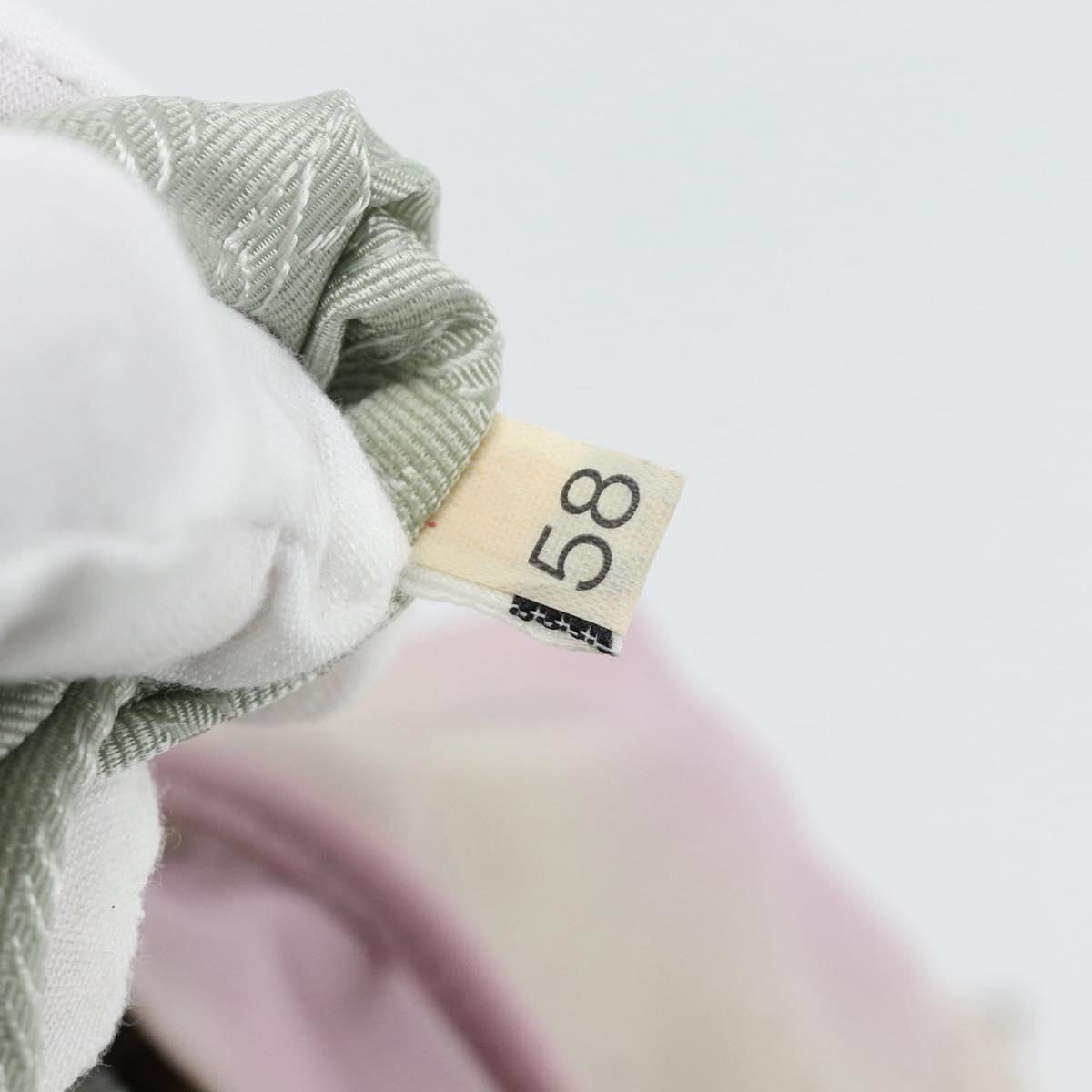 PRADA Backpack Nylon Pink Silver Auth 181159