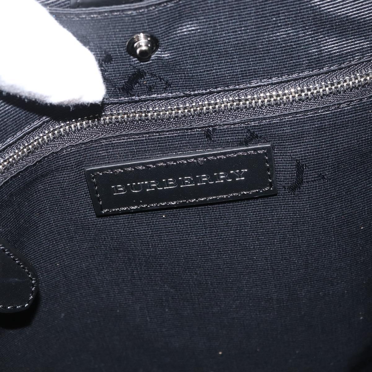 BURBERRY Backpack Nylon Green Silver Auth 181165A
