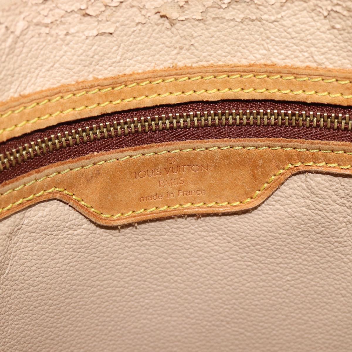 LOUIS VUITTON Monogram Bucket GM Shoulder Bag M42236 LV Auth 181169