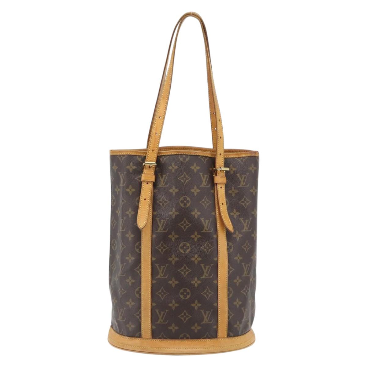 LOUIS VUITTON Monogram Bucket GM Shoulder Bag M42236 LV Auth 181169
