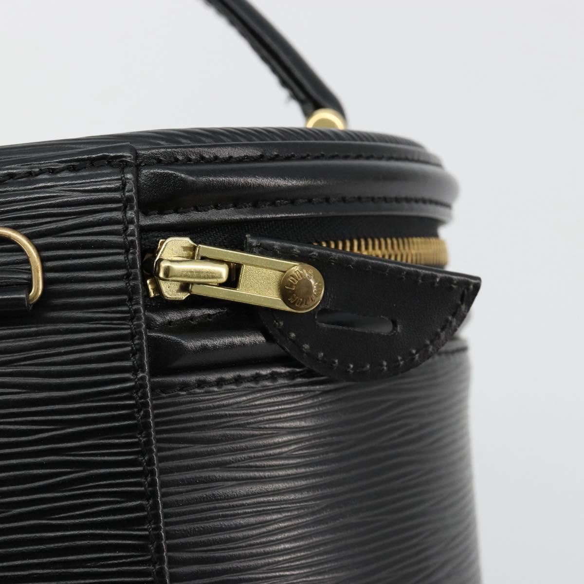 LOUIS VUITTON Epi Cannes Hand Bag Black M48032 LV Auth 181175