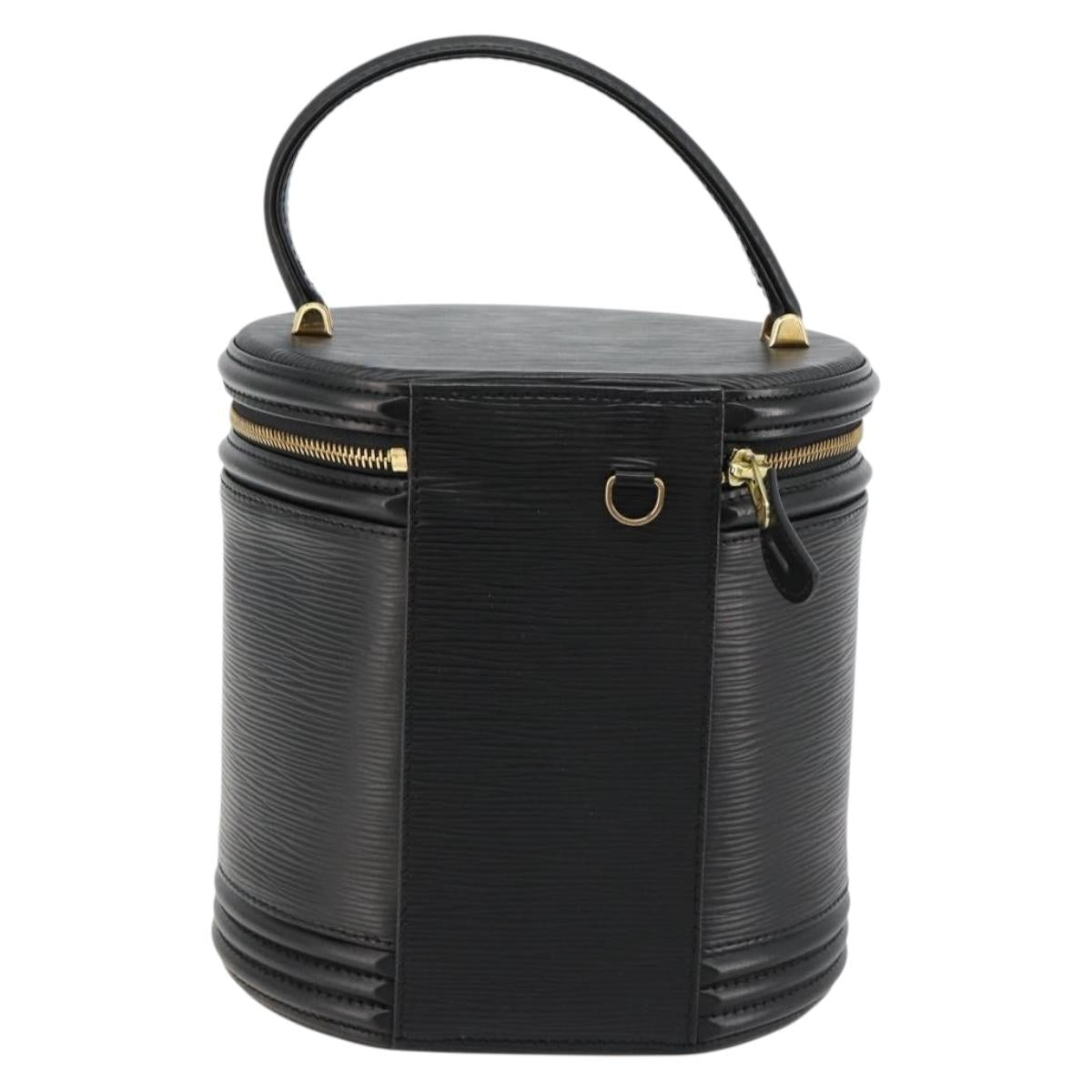 LOUIS VUITTON Epi Cannes Hand Bag Black M48032 LV Auth 181175