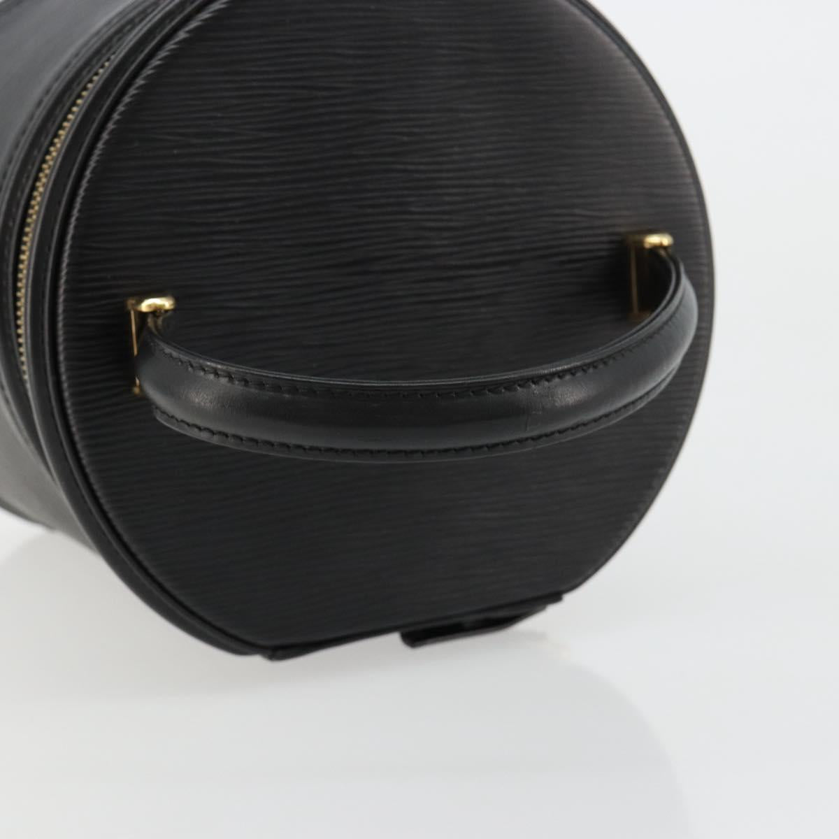 LOUIS VUITTON Epi Cannes Hand Bag Black M48032 LV Auth 181175