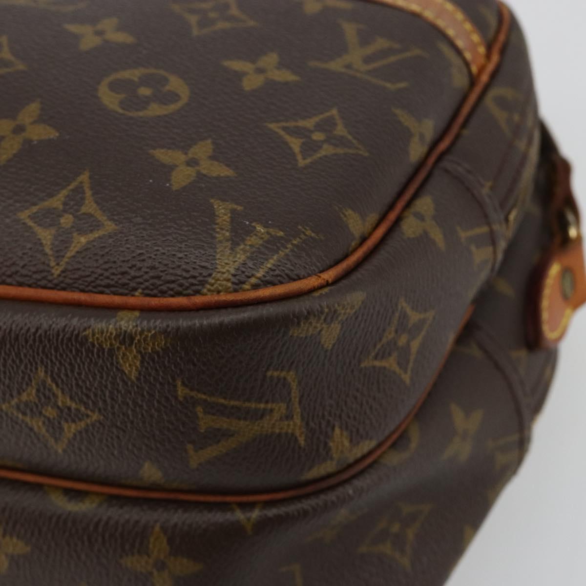 LOUIS VUITTON Monogram Reporter PM Shoulder Bag M45254 LV Auth 181184