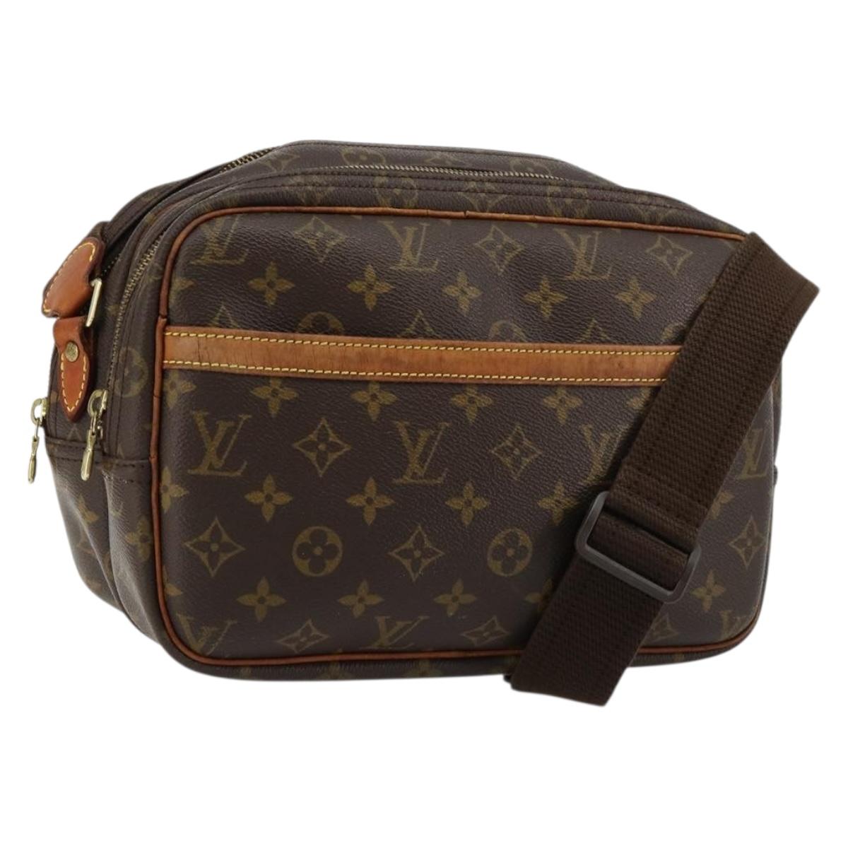 LOUIS VUITTON Monogram Reporter PM Shoulder Bag M45254 LV Auth 181184