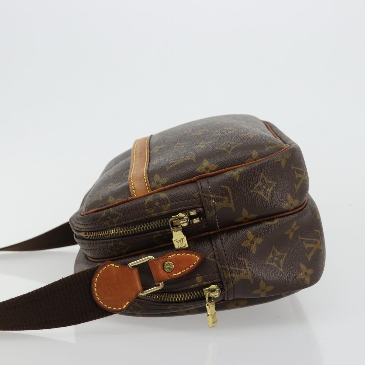 LOUIS VUITTON Monogram Reporter PM Shoulder Bag M45254 LV Auth 181184