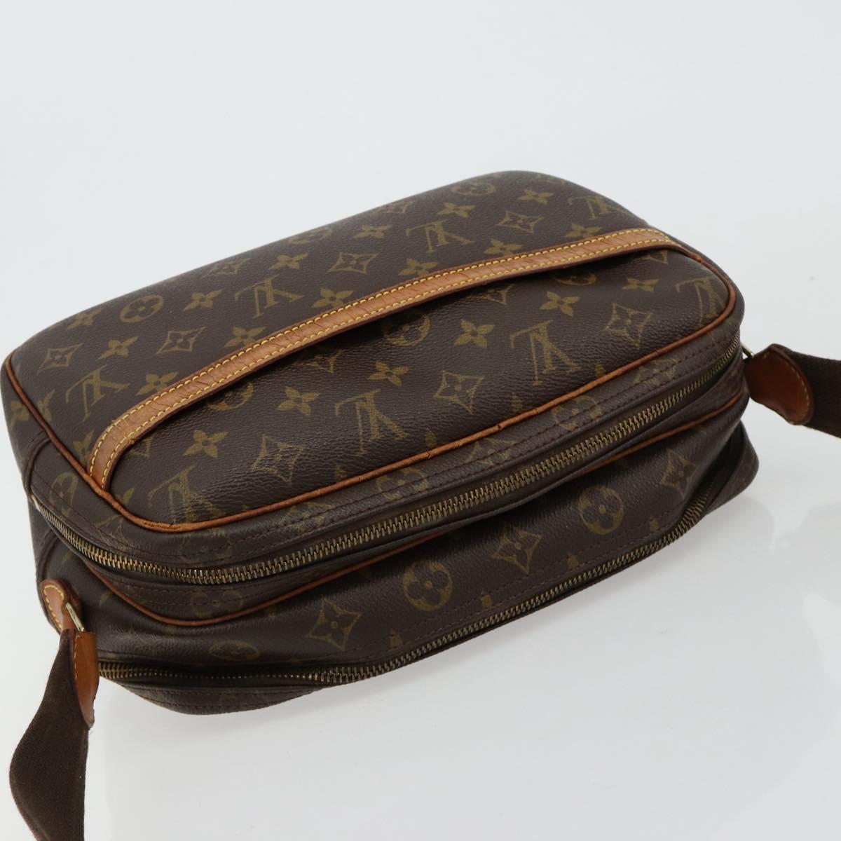 LOUIS VUITTON Monogram Reporter PM Shoulder Bag M45254 LV Auth 181184
