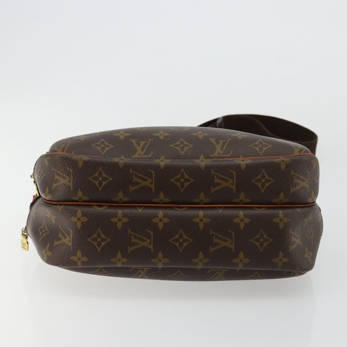 LOUIS VUITTON Monogram Reporter PM Shoulder Bag M45254 LV Auth 181184