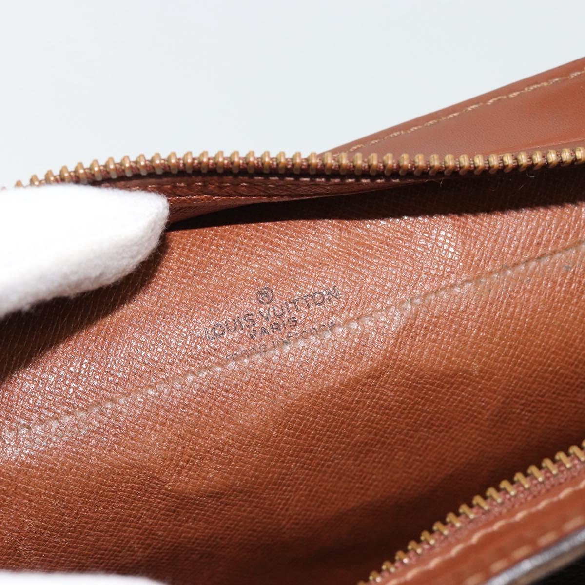 LOUIS VUITTON Monogram Pochette Homme Clutch Bag M51795 LV Auth 181185