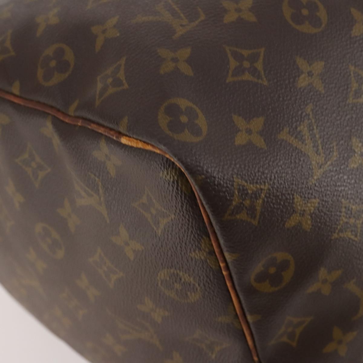 LOUIS VUITTON Monogram Keepall 50 Boston Bag M41426 LV Auth 181189