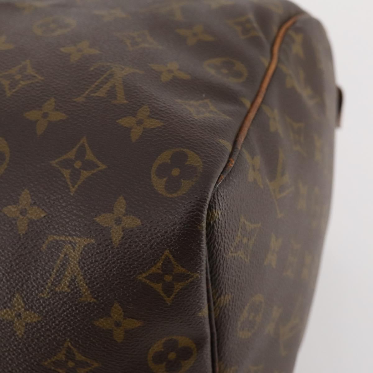 LOUIS VUITTON Monogram Keepall 50 Boston Bag M41426 LV Auth 181189
