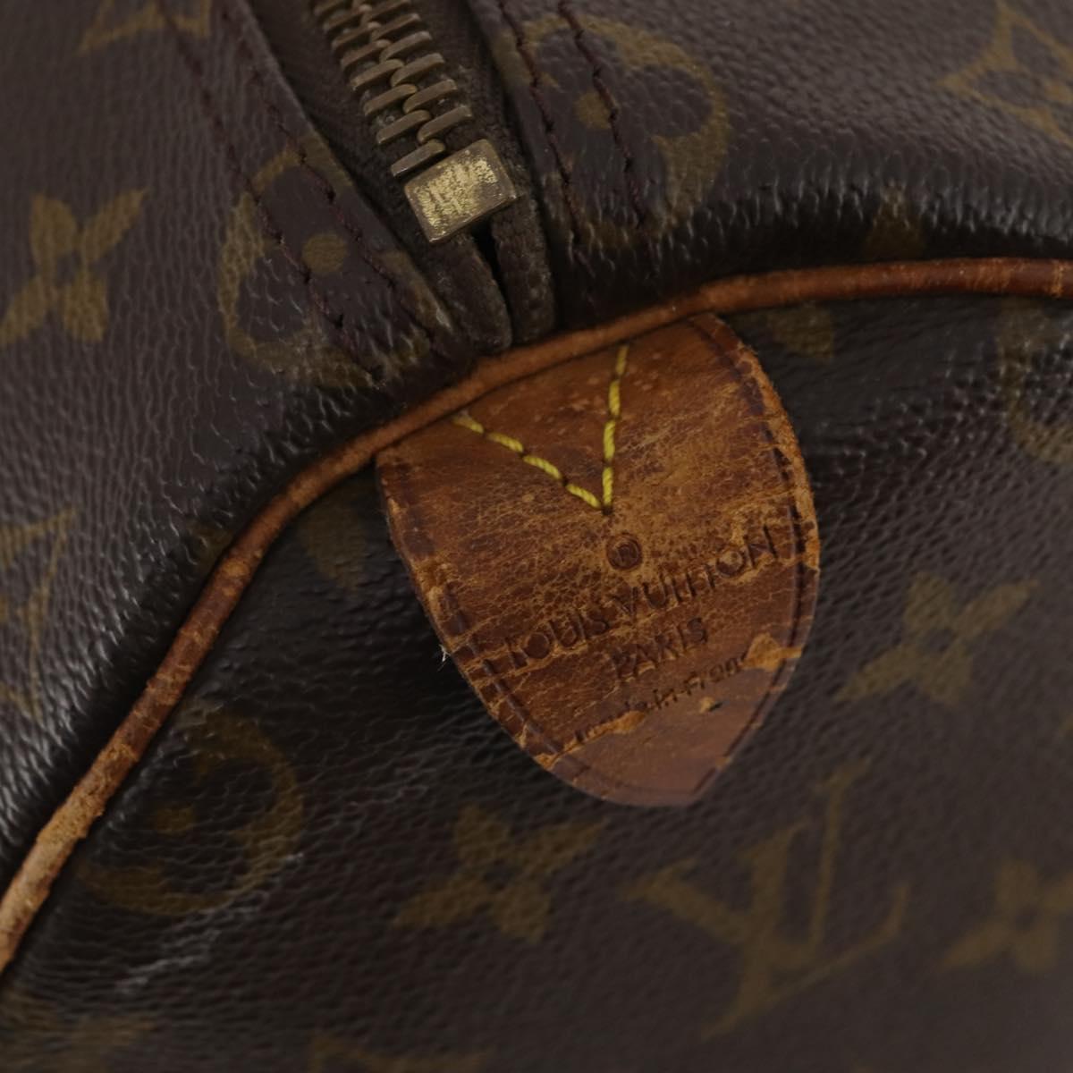 LOUIS VUITTON Monogram Keepall 50 Boston Bag M41426 LV Auth 181189