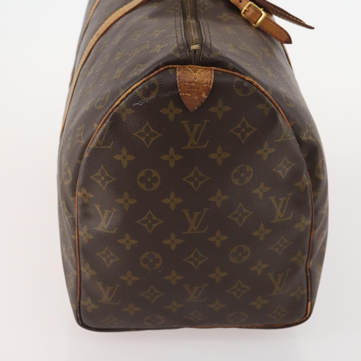LOUIS VUITTON Monogram Keepall 50 Boston Bag M41426 LV Auth 181189