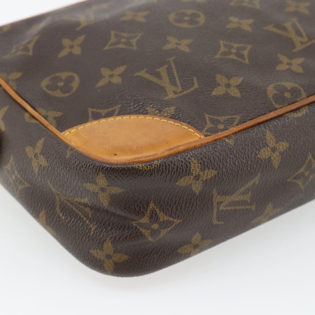 LOUIS VUITTON Monogram Compiegne 28 Clutch Bag M51845 LV Auth 181190