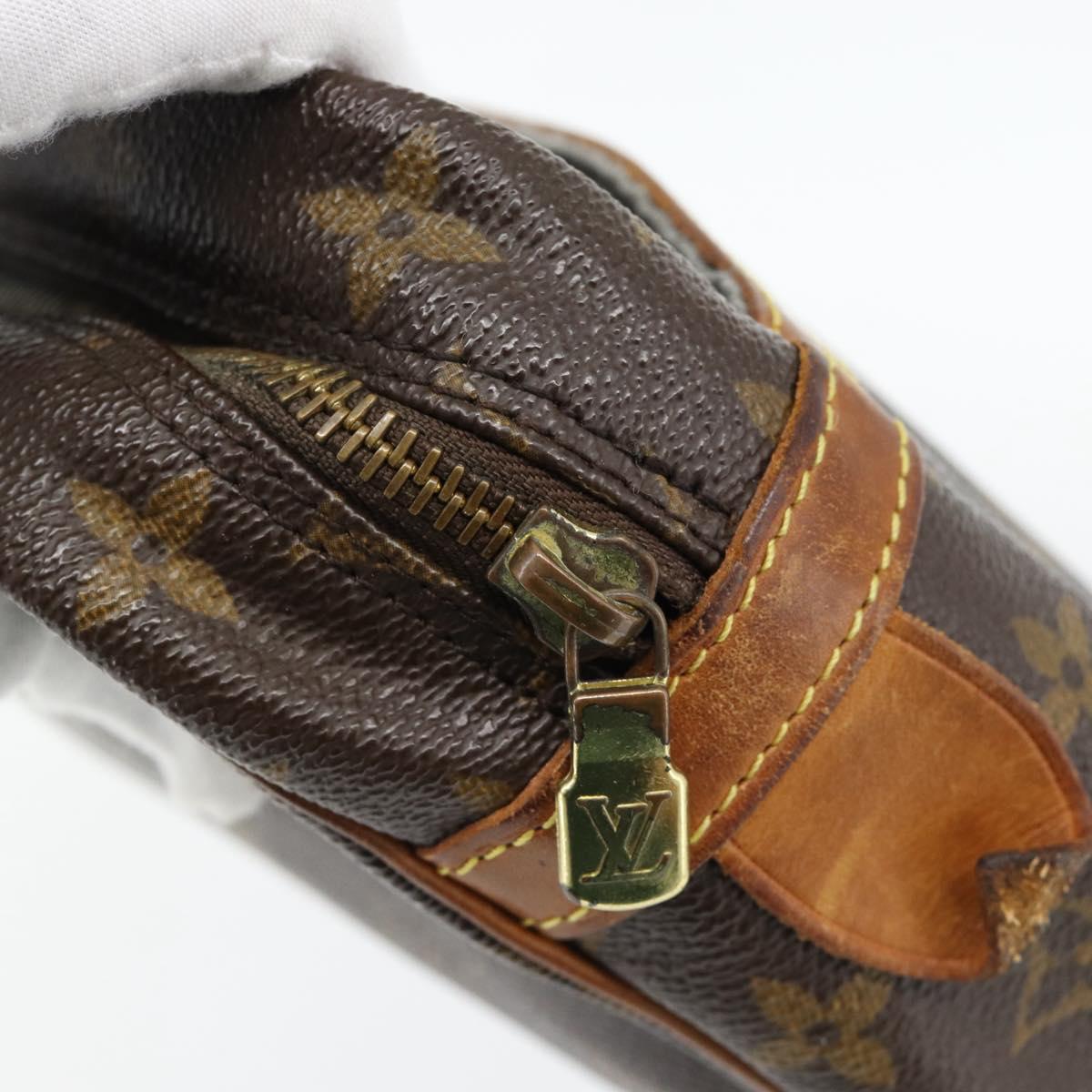 LOUIS VUITTON Monogram Compiegne 28 Clutch Bag M51845 LV Auth 181190