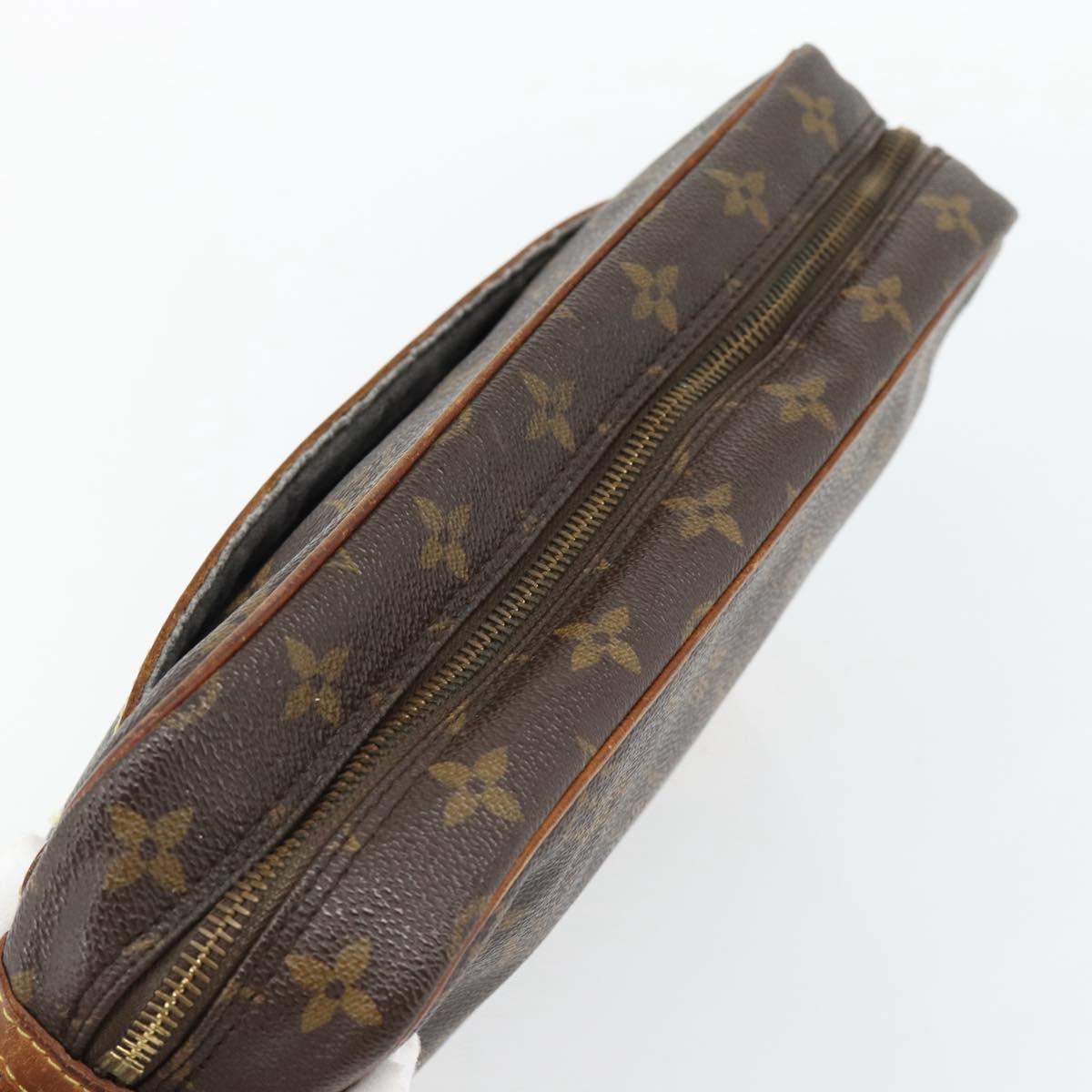 LOUIS VUITTON Monogram Compiegne 28 Clutch Bag M51845 LV Auth 181190