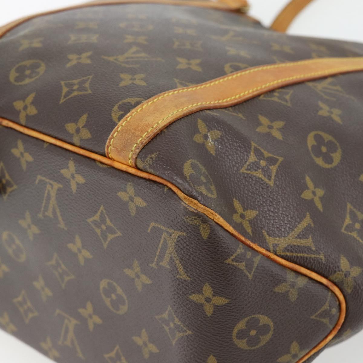 LOUIS VUITTON Monogram Sac Shopping Tote Bag M51108 LV Auth 181226