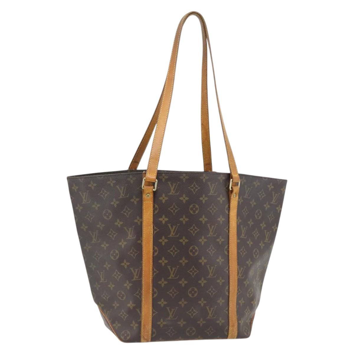 LOUIS VUITTON Monogram Sac Shopping Tote Bag M51108 LV Auth 181226