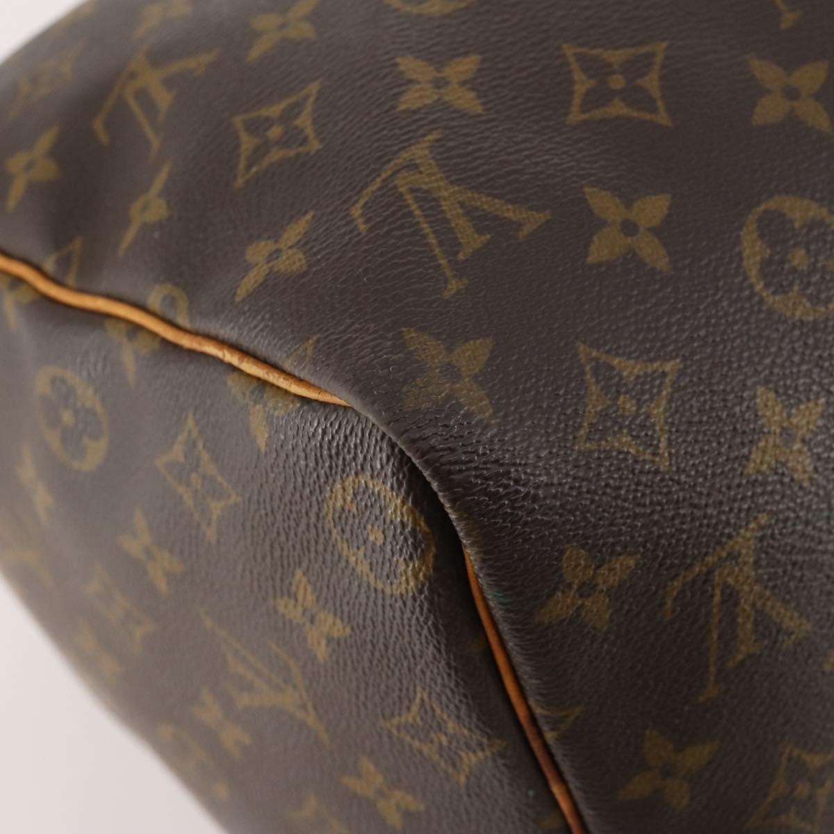LOUIS VUITTON Monogram Keepall 45 Boston Bag M41428 LV Auth 181227