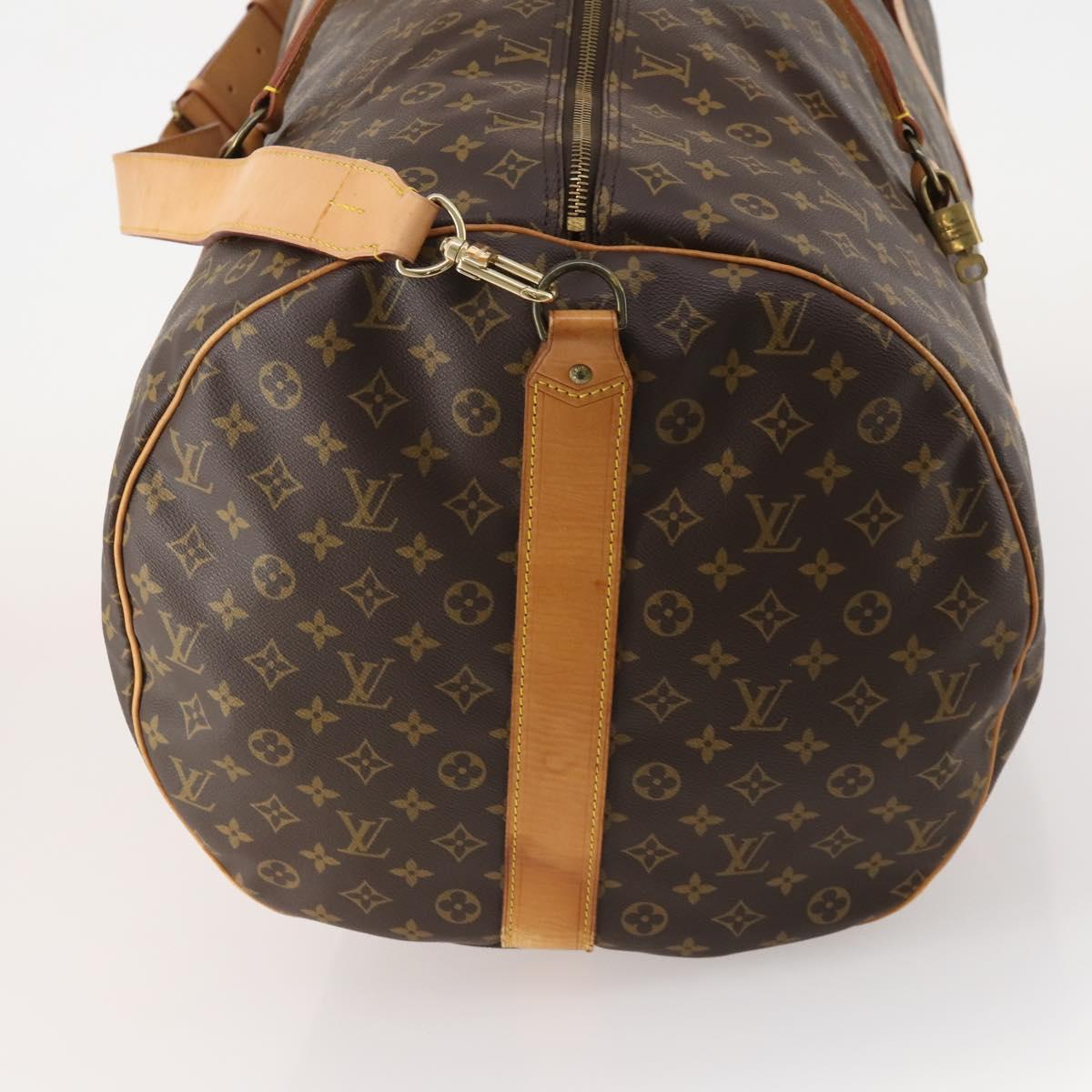 LOUIS VUITTON Monogram Sac Porosion 70 Boston Bag M41222 LV Auth 181268A