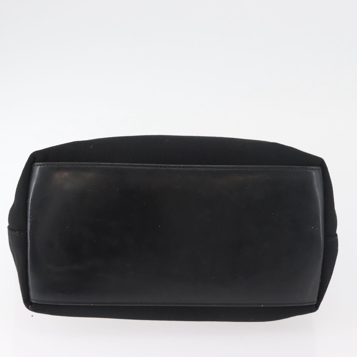 GUCCI Shoulder Bag Canvas Black Silver 001 3298 Auth 181270