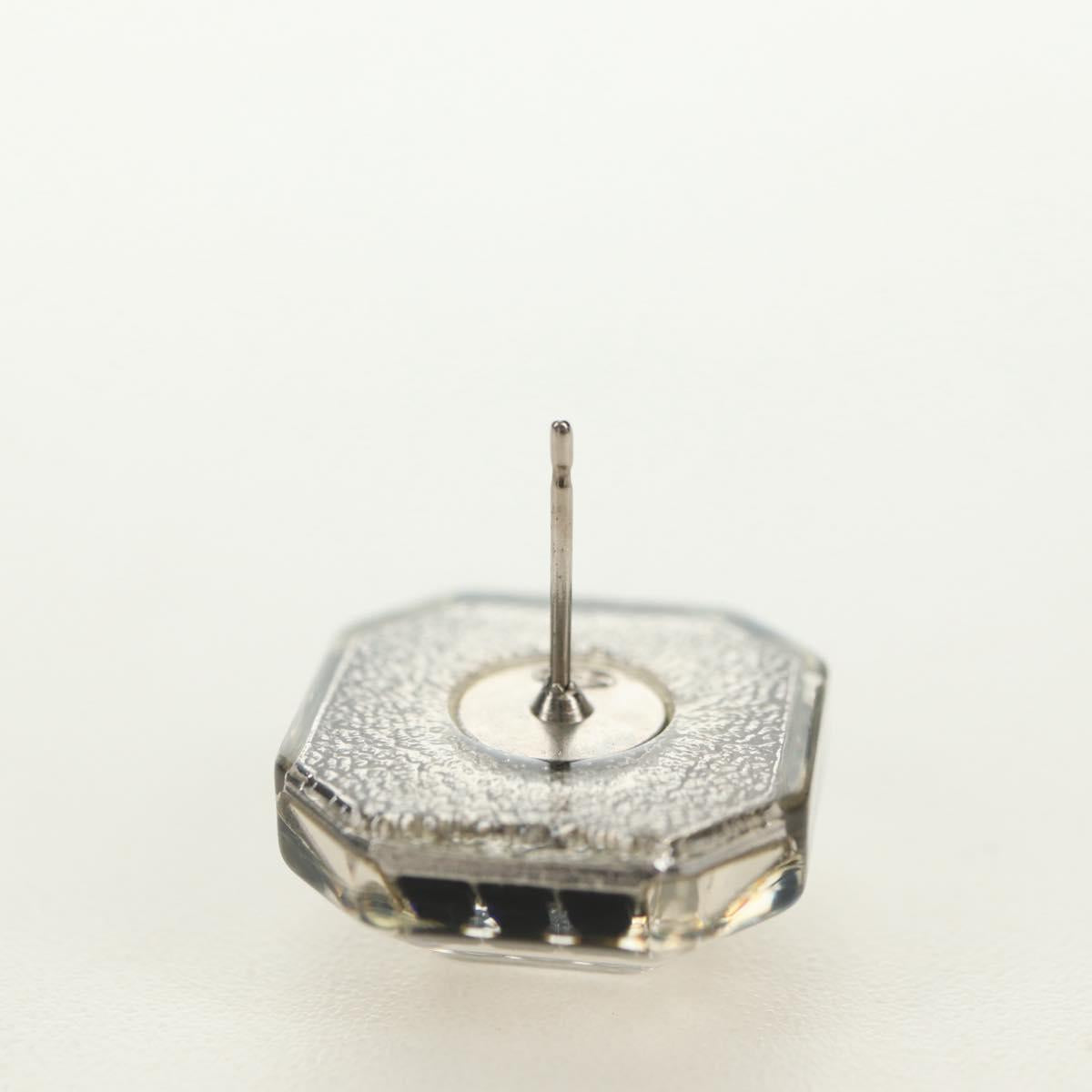 CHANEL COCO Mark Pierce metal Clear CC Auth 181297M