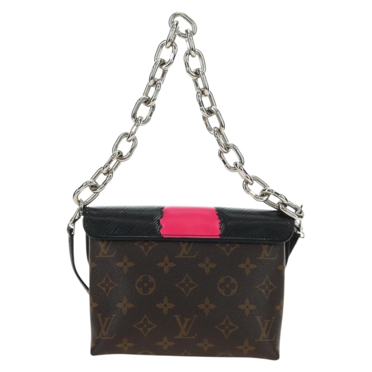 LOUIS VUITTON Monogram Pochette Kabuki Mask Shoulder Bag M43532 Auth 181369SAM
