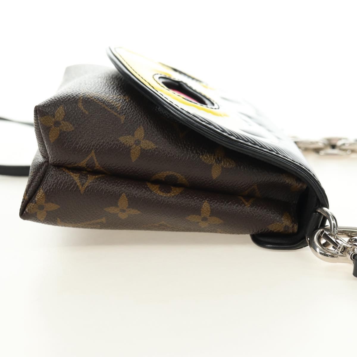LOUIS VUITTON Monogram Pochette Kabuki Mask Shoulder Bag M43532 Auth 181369SAM