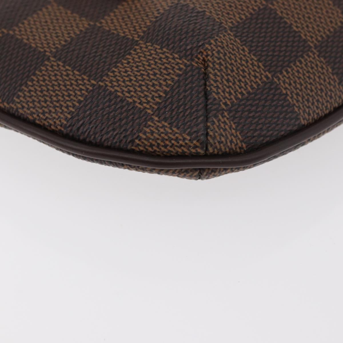 LOUIS VUITTON Damier Ebene Manosque GM Accessory Pouch N51120 LV Auth 181370A