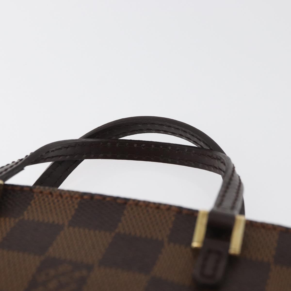 LOUIS VUITTON Damier Ebene Manosque GM Accessory Pouch N51120 LV Auth 181370A