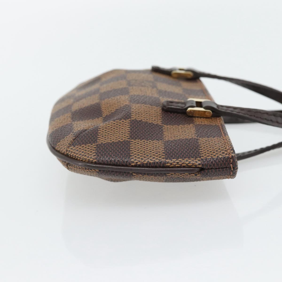 LOUIS VUITTON Damier Ebene Manosque GM Accessory Pouch N51120 LV Auth 181371A