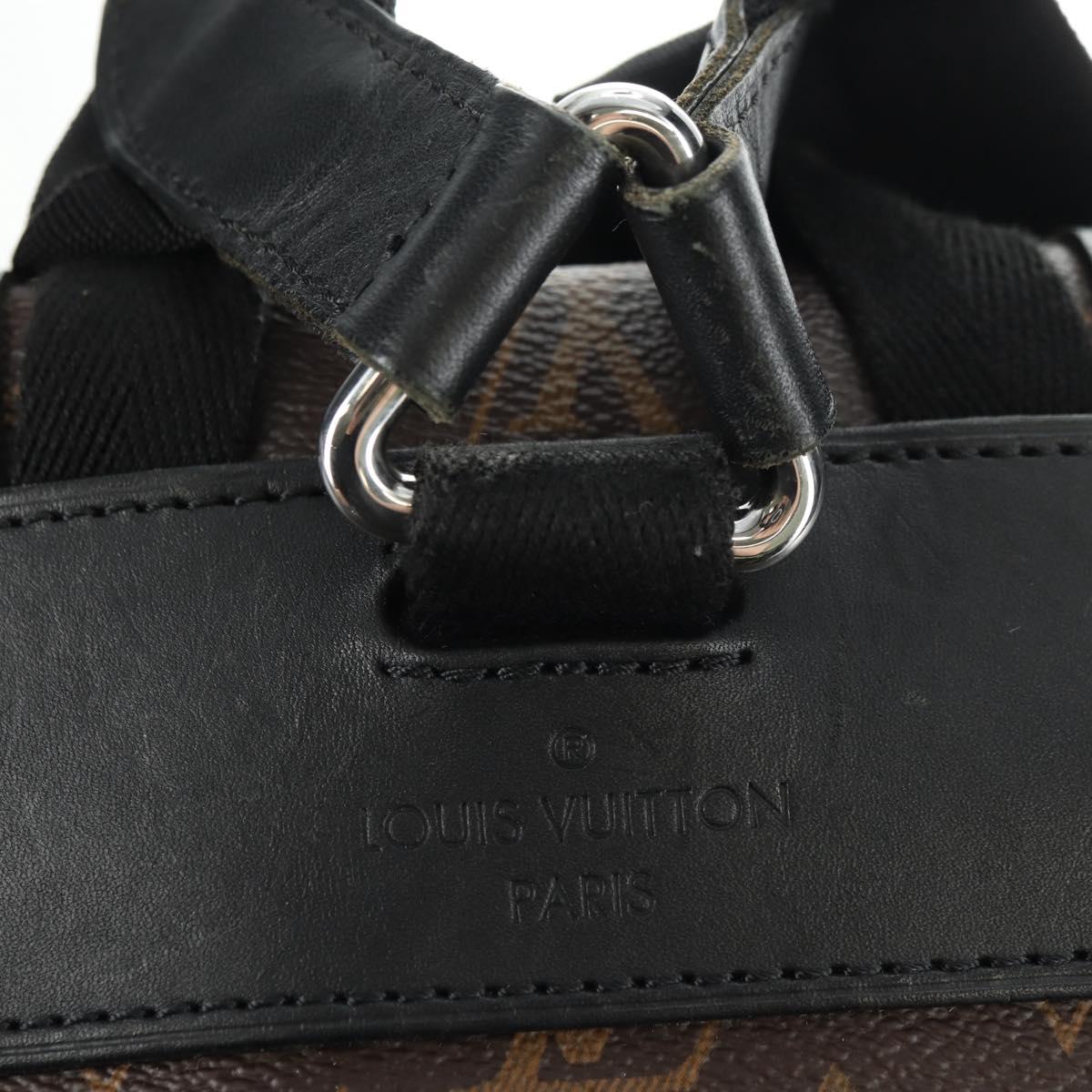 LOUIS VUITTON Monogram Macassar Christopher MM Backpack M43735 LV Auth 181381SAV