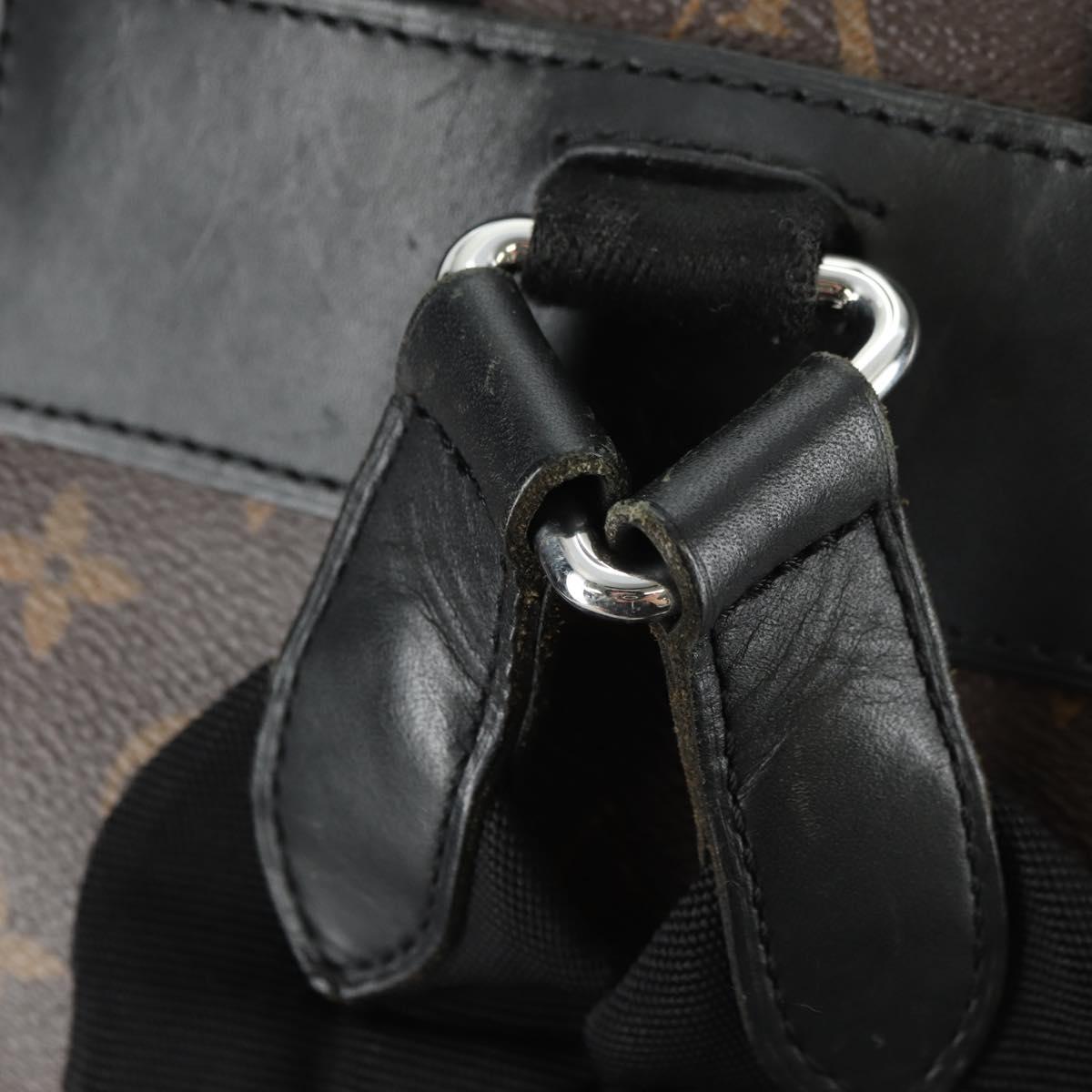 LOUIS VUITTON Monogram Macassar Christopher MM Backpack M43735 LV Auth 181381SAV