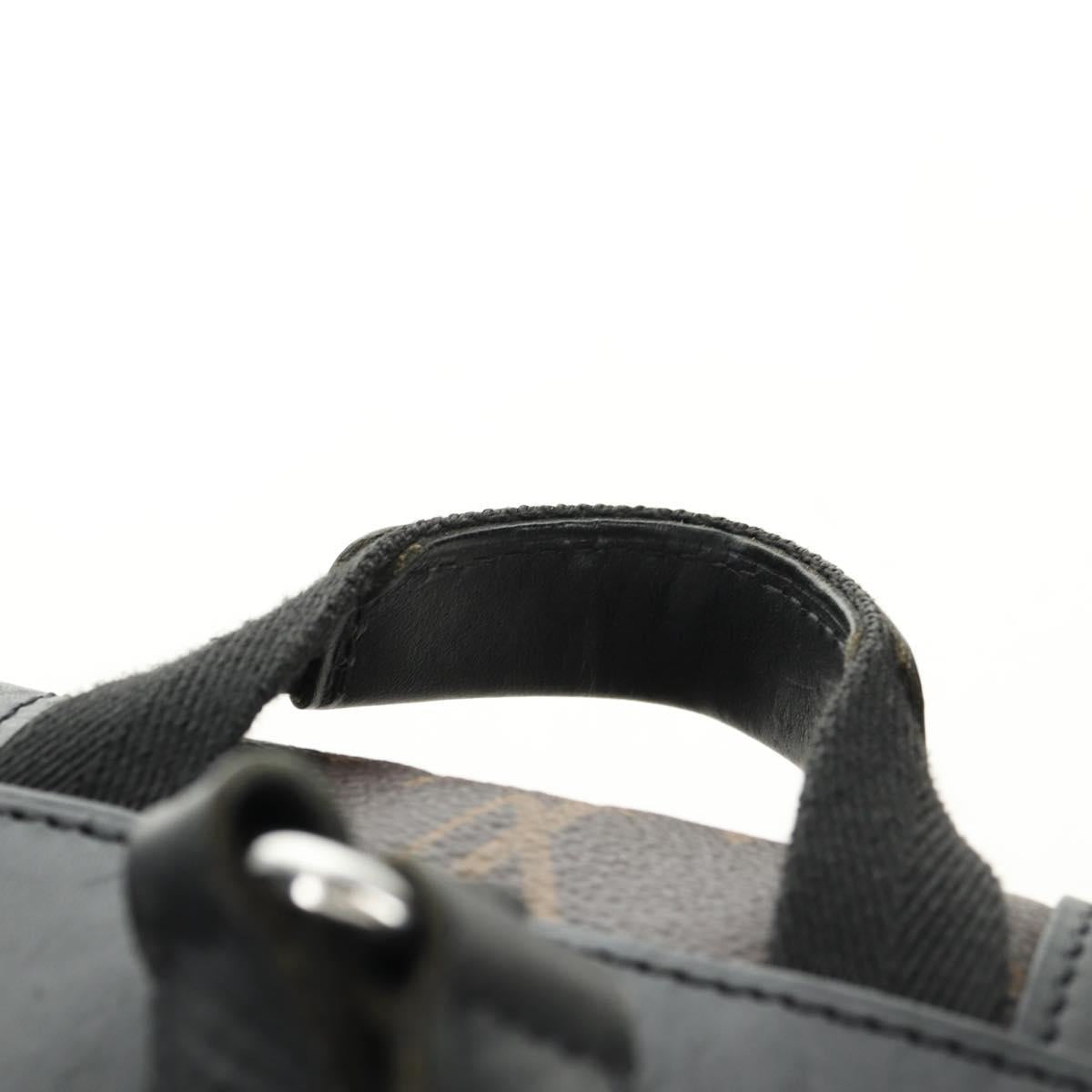 LOUIS VUITTON Monogram Macassar Christopher MM Backpack M43735 LV Auth 181381SAV