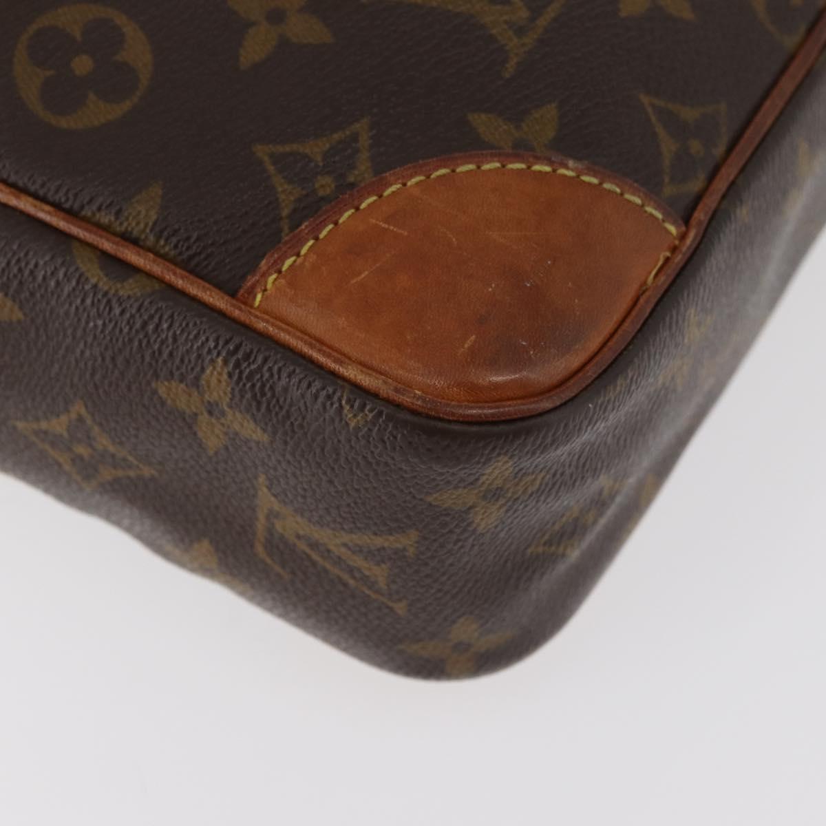 LOUIS VUITTON Monogram Compiegne 28 Clutch Bag M51845 LV Auth 181382