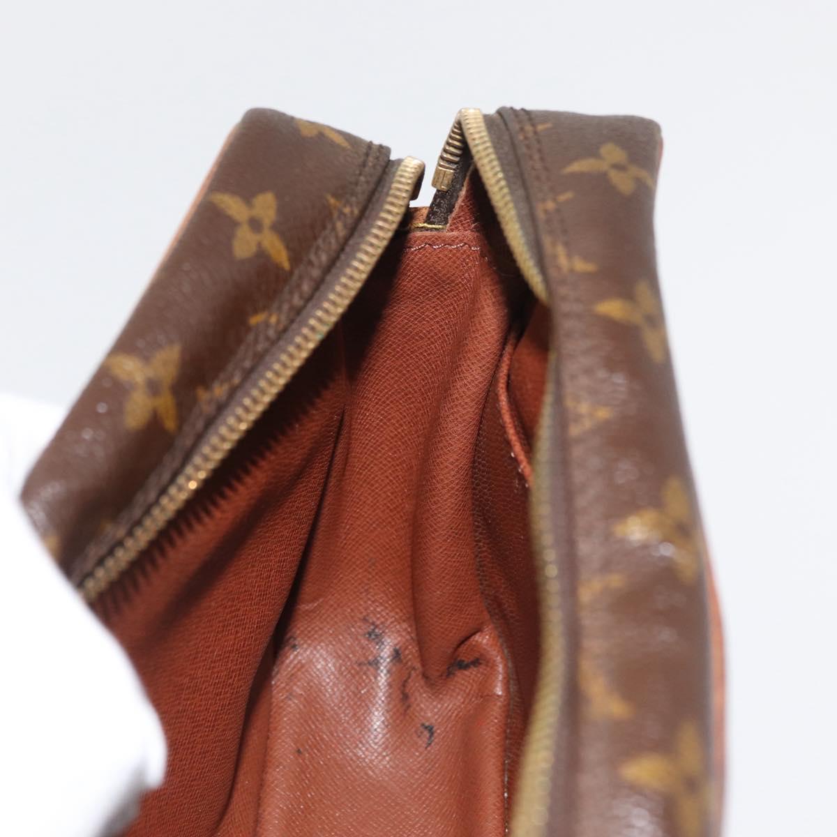 LOUIS VUITTON Monogram Compiegne 28 Clutch Bag M51845 LV Auth 181382
