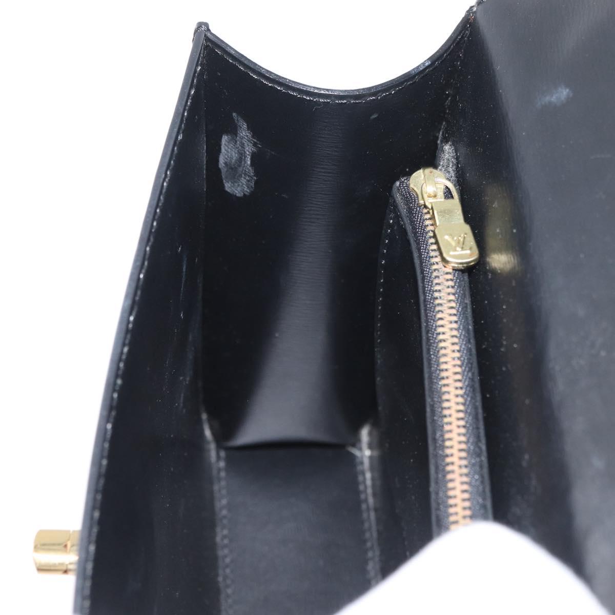 LOUIS VUITTON Epi Malesherbes Hand Bag Black M52372 LV Auth 181383