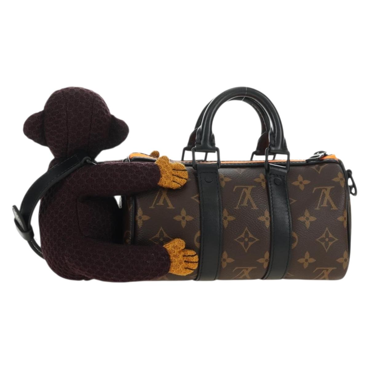 LOUIS VUITTON Monogram Monkey Puppet Keepal lXS Bag M80118 LV Auth 181387SM